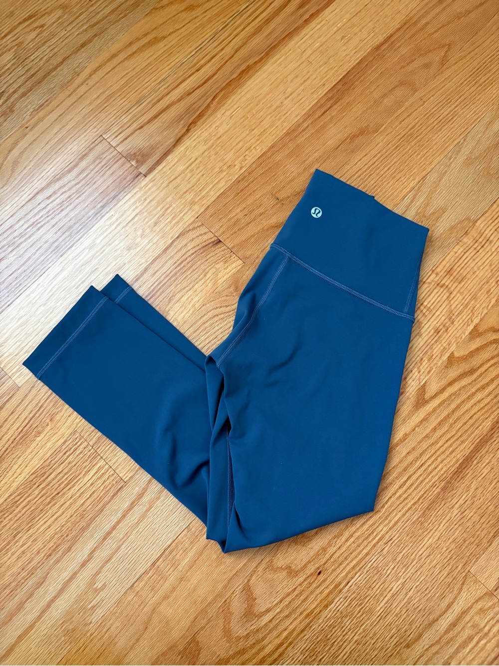 lululemon Wunder Under Crop (High Rise) Full-On Luxtreme Periwinkle leggings 21”